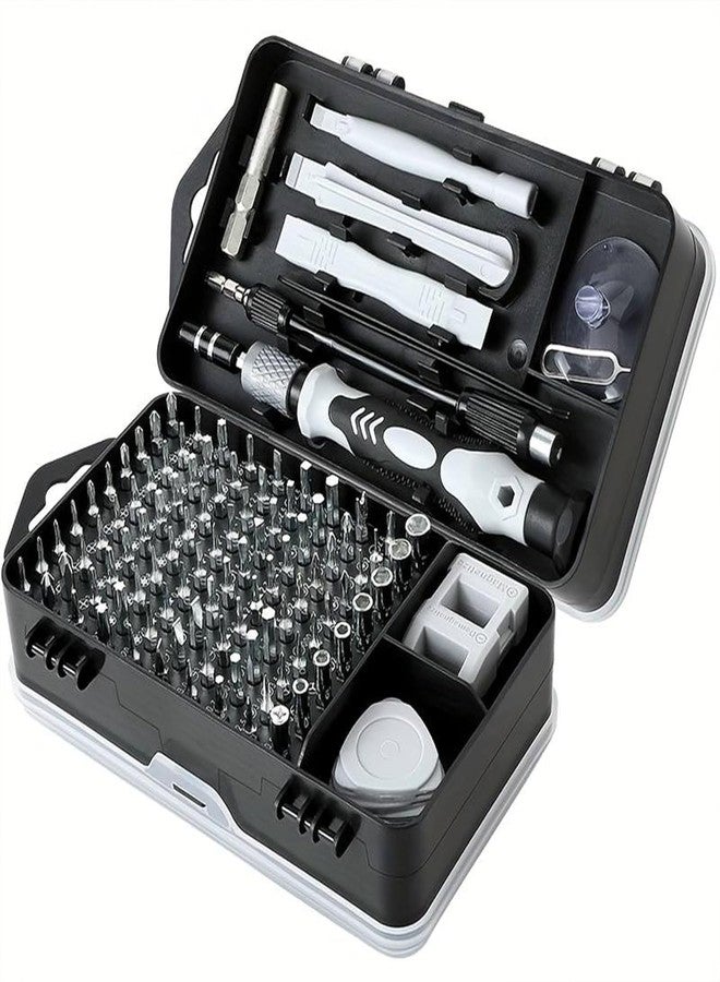 DORLANK 115 In 1 Magnetic Screw Driver Kit For Electronics| Multi-Purpose Hand Tool Kit| Durable Screw Driver Kit Case for Home,Laptop, PC, Phone, Camera (Multicolor) (115 in 1 SCREW DRIVER KIT) - Image 1